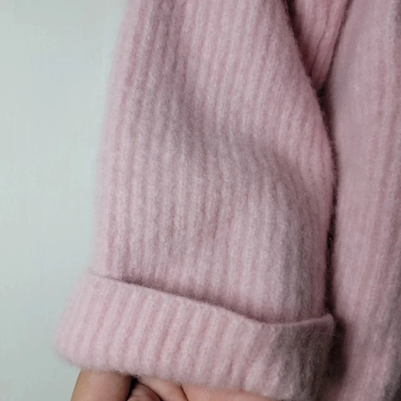 Nap 100% Cashmere Pink Spring Cardigan Size Small - Picture 3 of 8